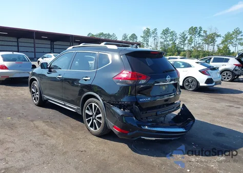 2017 Nissan Rogue Sl из США, поврежденный, VIN JN8AT2MT9HW407002